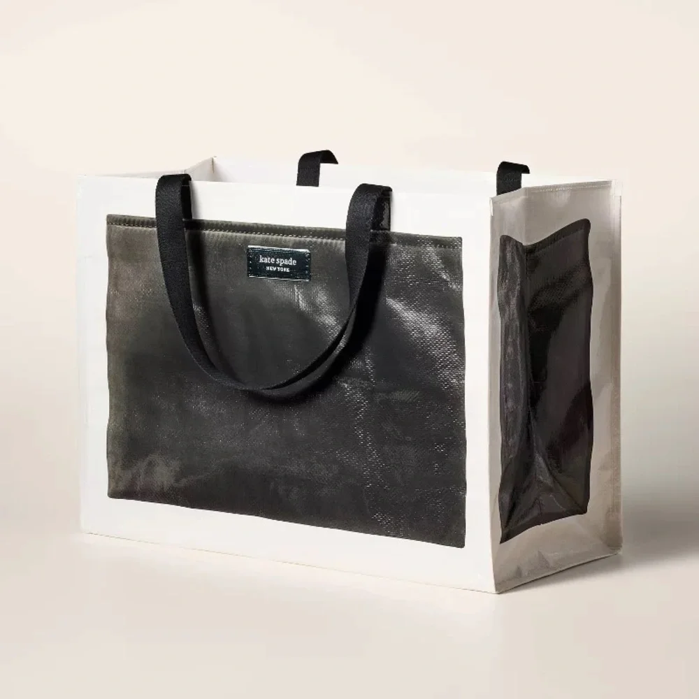 Large Tote Bag - kate spade new york x Target Black/White nwt